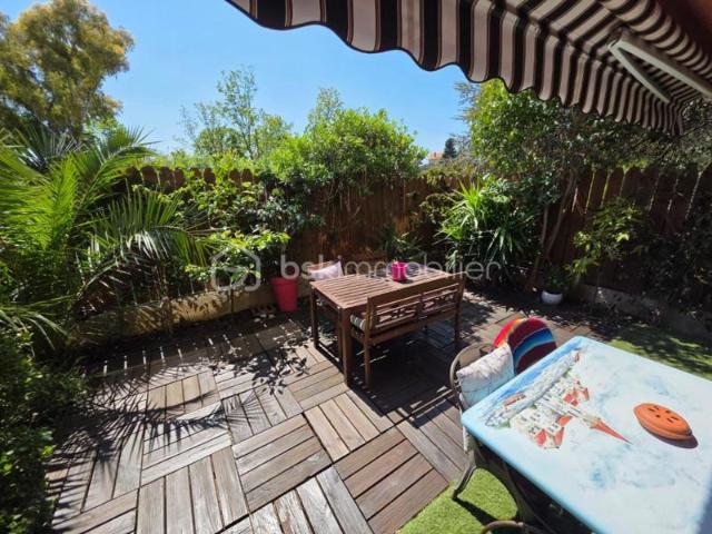 Cagnes sur Mer – Bréguières | 3 pièces 76 m² | Terrasse, jardin, parking | À 500 m de la mer