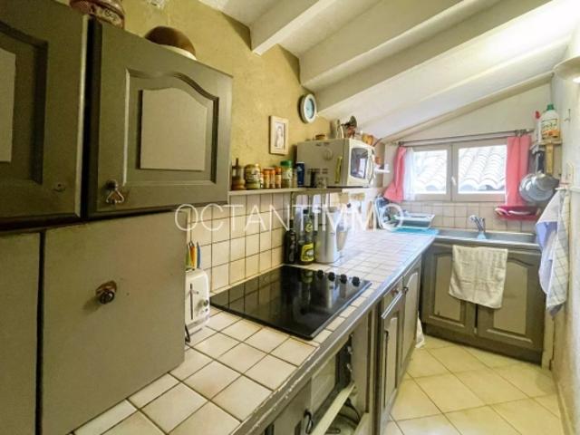 Cagnes sur mer Maison 80 m² + T1 indépendant 26 m² – Jardin sans vis à vis – Centre ville à pied