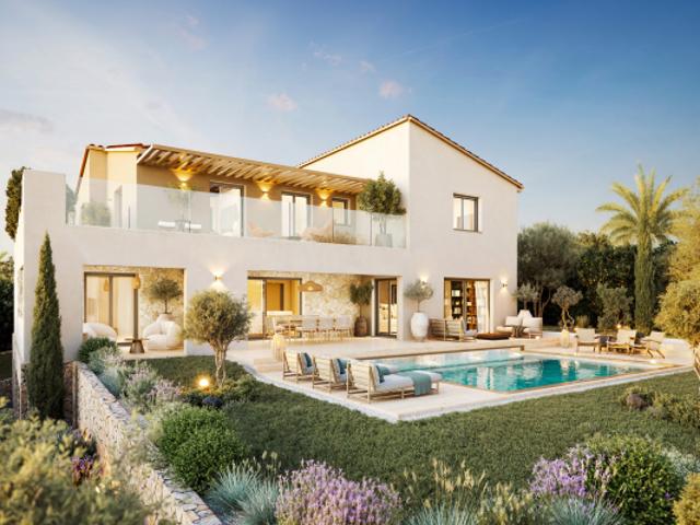 CAGNES SUR MER – Quartier des Gros Buaux – Villa contemporaine avec vue mer