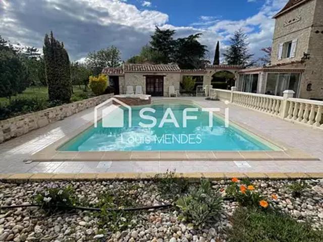 Cahors 46000 Achat / Vente maison 5 pièces t5 piscine terrasse