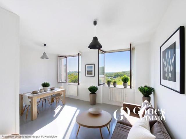 Caluire Saint Clair T2 45m2 Magnifique vue Rhône