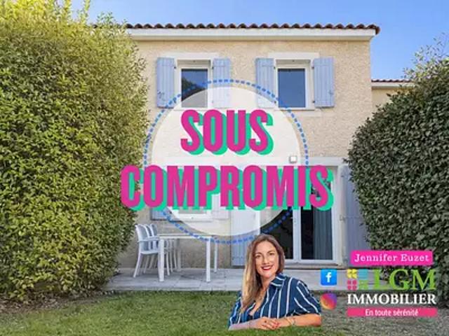 Calvisson 30420 Achat / Vente maison 3 pièces t3 piscine terrasse