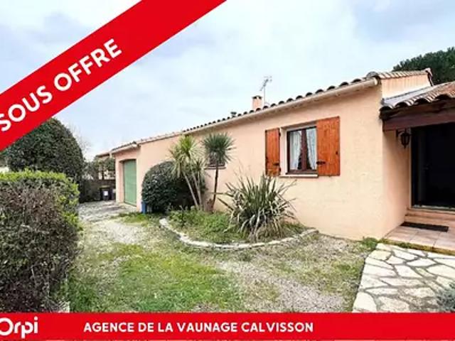 Calvisson 30420 Achat / Vente maison 4 pièces t4 piscine jardin
