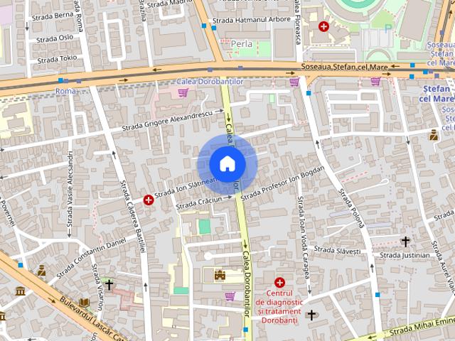 CALEA DOROBANTI, APARTAMENT NEMOBILAT IN BLOC TIP VILA, 0% COMISION!