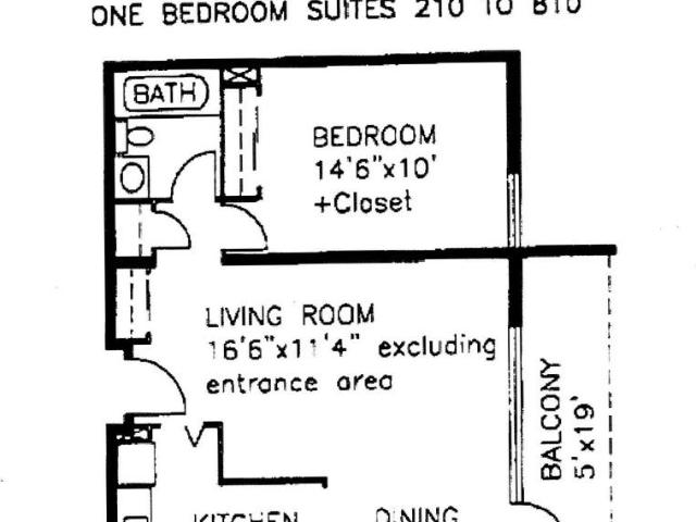Caledon 1 Bedroom Apartment for Rent at 1363 Lakeshore Rd, Burlington, ON L7S 1B2 Maple