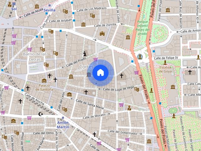 Calle de Cervantes, Madrid, Community of Madrid 28014
