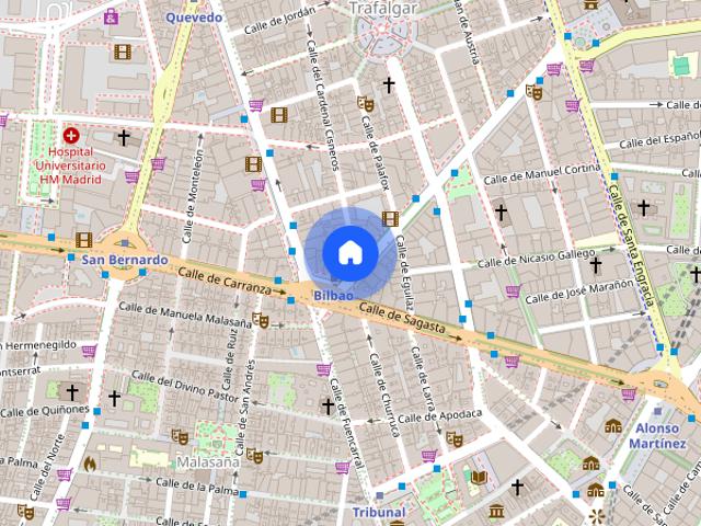Calle de Sagasta, Madrid, Community of Madrid 28004