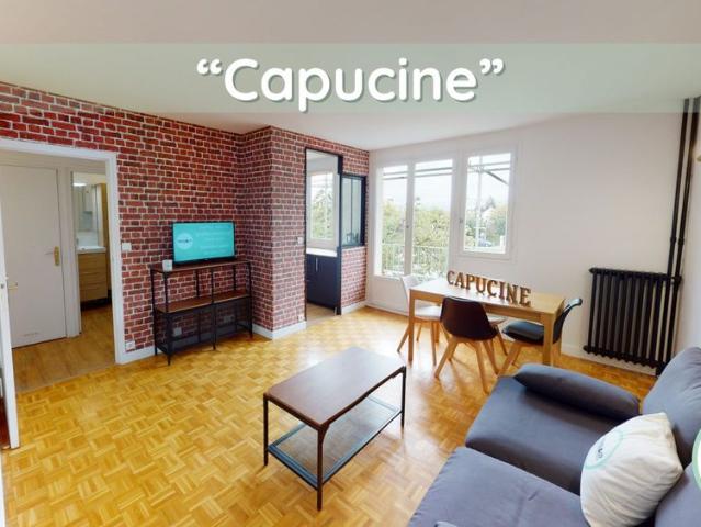 Capucine T4 meublé à Caen