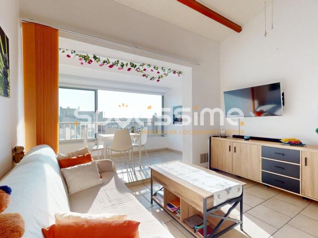 CAP D'AGDE Centre Port, Duplex rénové avec vue panoramique e. 45m² Agde Cap d'Agde