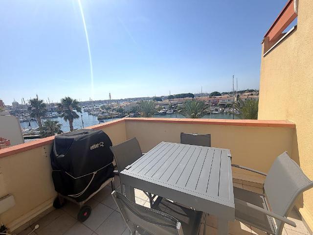 CAP D'AGDE MALFATO APPARTEMENT 2 PIECES + MEZZANINE + PARKING