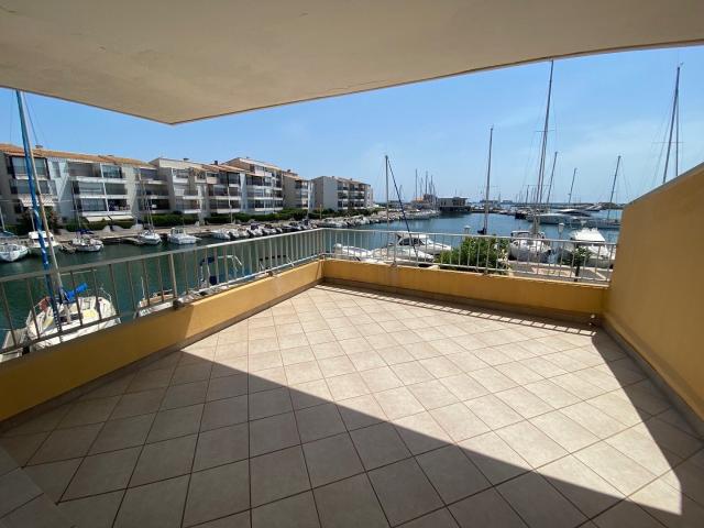 CAP D'AGDE Vue Mer, Brescou et bateaux !