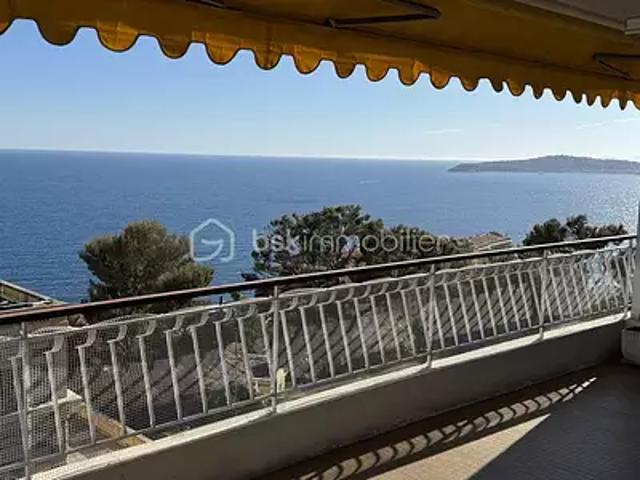 Cap d'Ail 06320 Achat / Vente appartement 3 pièces t3 terrasse cave