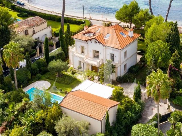 Cap D'antibes Ouest Villa Belle Époque En Front De Mer 441m² Antibes