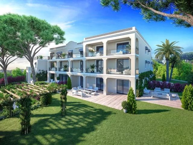CAP D'ANTIBES, Résidence d'exception neuve à pied des plages de la Garoupe