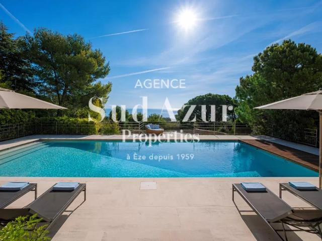 CAP FERRAT – VILLA CONTEMPORAINE AVEC VUE MER