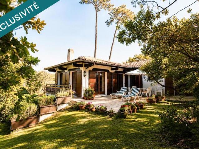 Cap ferret – grand piquey | authentique villa gaume à deux pas du bassin