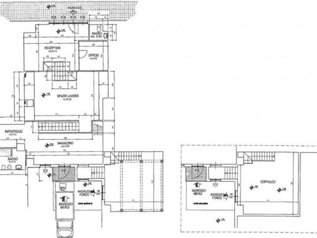 Capannone commerciale in vendita a San Pietro In Palazzi Cecina 200 mq Rif: 1425822