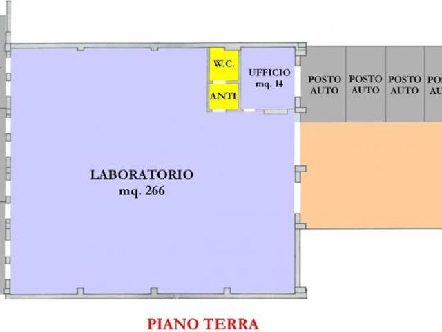 Capannone abbinato a Cesena zona Vigne