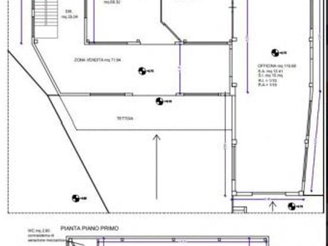 Capannone artigianale in vendita a Massa 435 mq Rif: 1410837