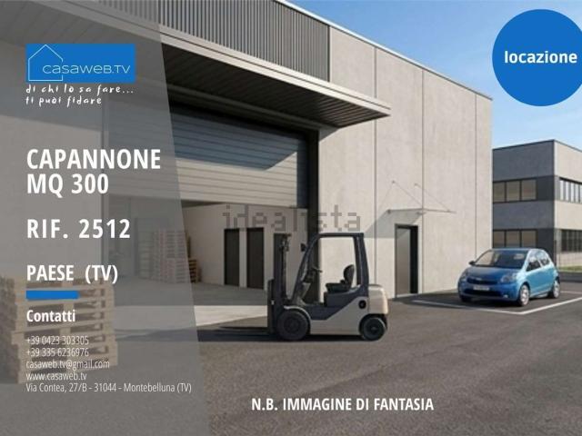 Capannone in affitto di 300 m² in Via Filippo Turati, 1