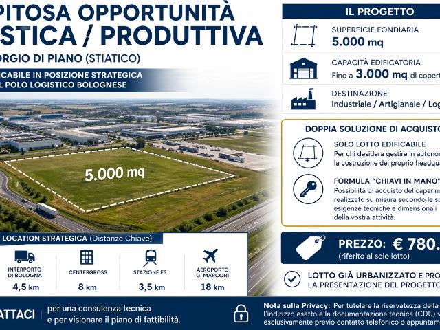 Capannone nuova in via provinciale bologna 28, San Giorgio di Piano