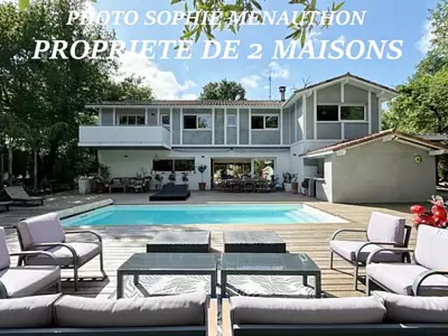 Capbreton 40130 Achat / Vente maison 9 pièces t9 piscine terrasse