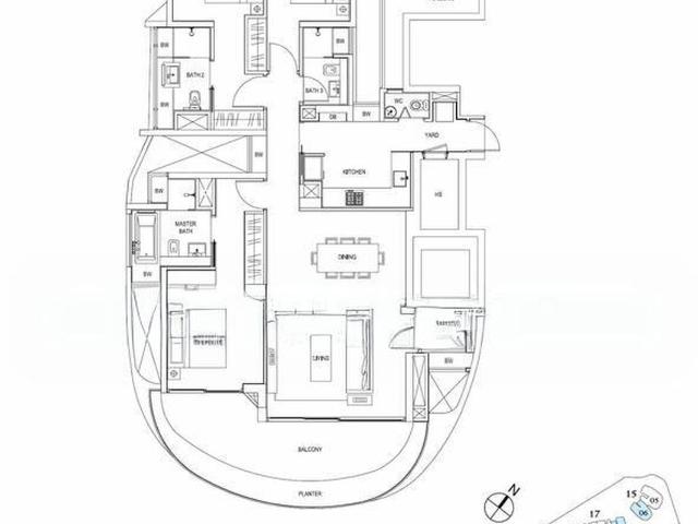 Cape Royale D4, Condominium