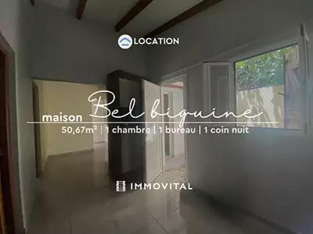 Capesterre Belle Eau 97130 Location maison 2 pièces t2