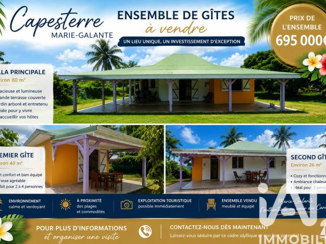 Capesterre de Marie Galante Vente Maison 97