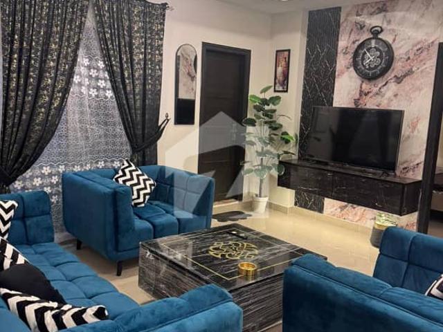 Capital Square 2 Bedroom Fully Furnished Corner Apartment For Sale C Block Sector B 17 Multi Gardens Islamabad