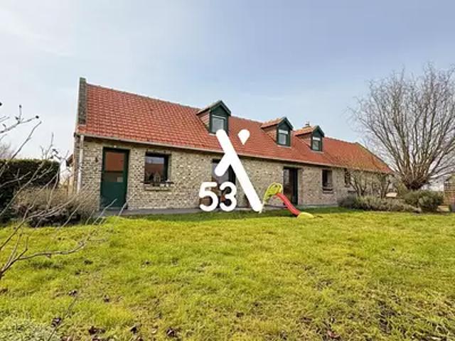 Cappelle Brouck 59630 Achat / Vente maison 5 pièces t5 terrasse parking