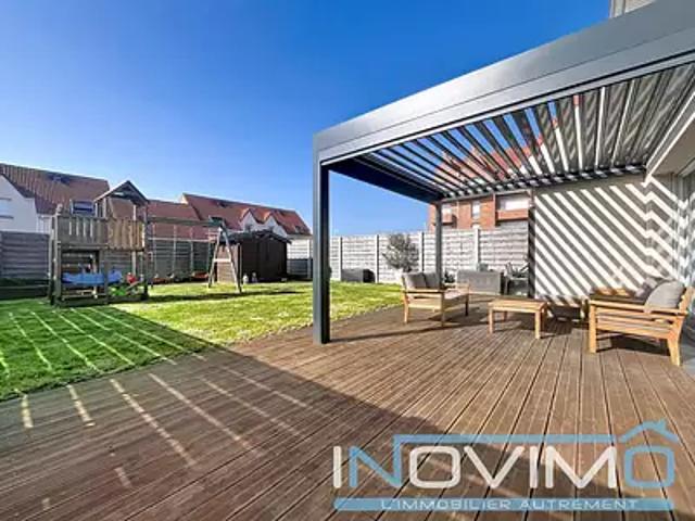 Cappelle la Grande 59180 Achat / Vente maison 4 pièces t4 terrasse parking
