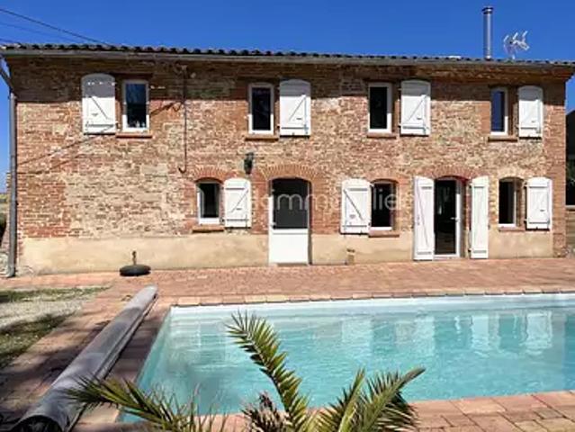 Caraman 31460 Achat / Vente maison 6 pièces t6 piscine terrasse