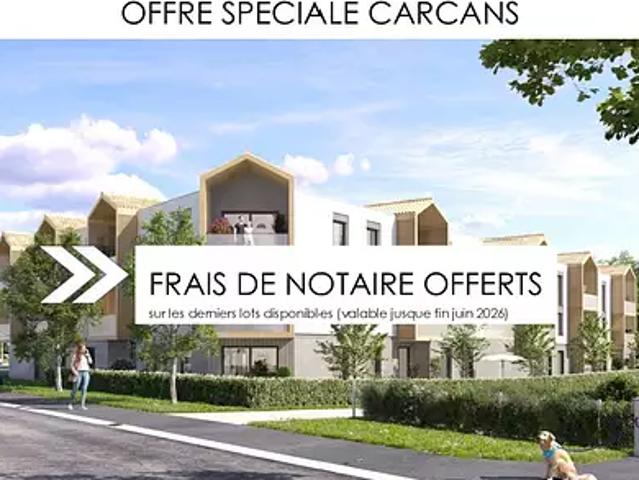 Carcans 33121 Programme neuf appartement neuf à vendre t2