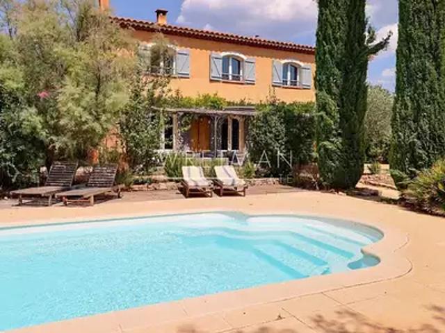 Carcès 83570 Achat / Vente maison 9 pièces t9 piscine