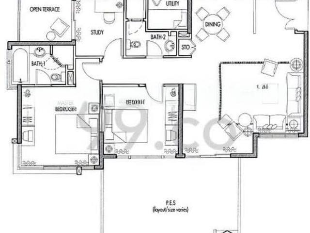 Caribbean At Keppel Bay D4, Condominium