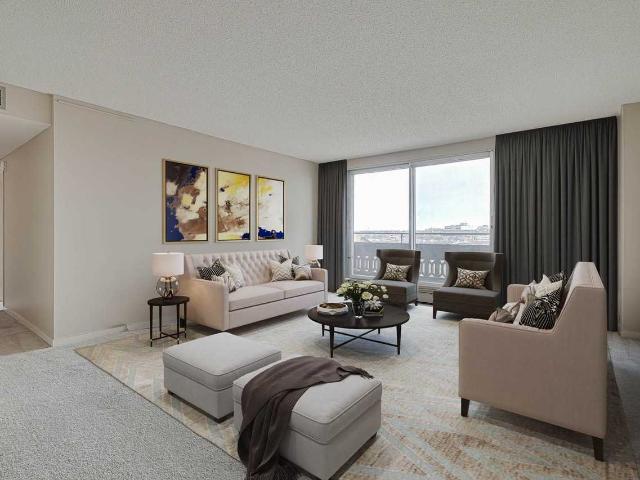 Carlton Tower 1 Bedroom Apartment for Rent at 325 5th Ave N, Saskatoon, SK S7K 2P7 Central Business District