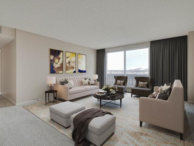 Carlton Tower 3 Bedroom Apartment for Rent at 325 5th Ave N, Saskatoon, SK S7K 2P7 Central Business District