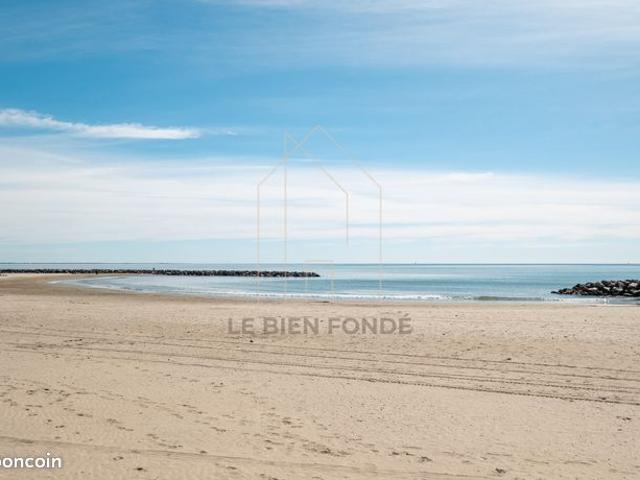 Carnon maison front de mer
