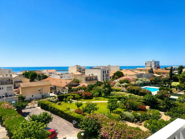 CARNON PLAGE STUDIO AVEC VUE MER EXCEPTIONNELLE