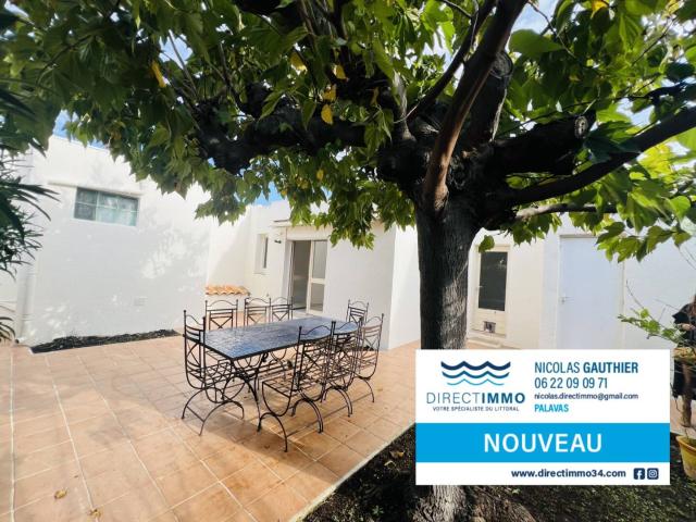 CARNON, VILLA Plain pied F3 + F2 indépendant avec Jardin et 2 g