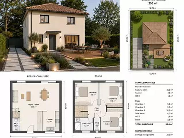 Carnoules 83660 Programme neuf maison neuf à vendre 4 pièces