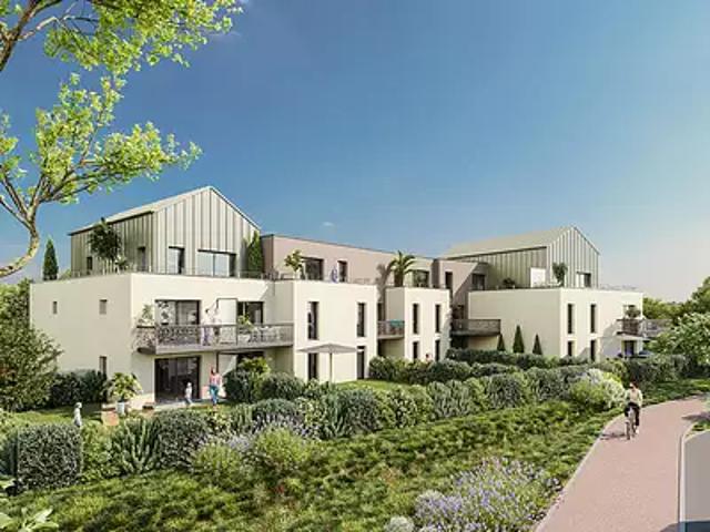 Carpiquet 14650 Achat / Vente appartement 2 pièces t2 au dernier étage