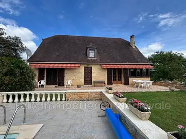 Carsac Aillac 24200 Achat / Vente maison 6 pièces t6 piscine parking