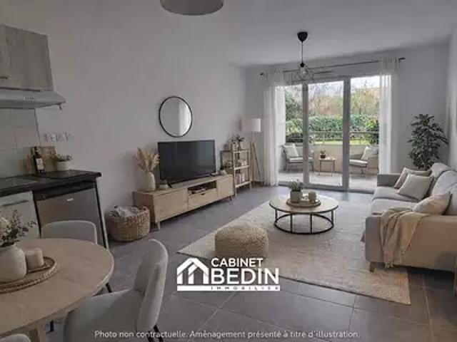 Castanet Tolosan 31320 Achat / Vente appartement 2 pièces t2 terrasse parking