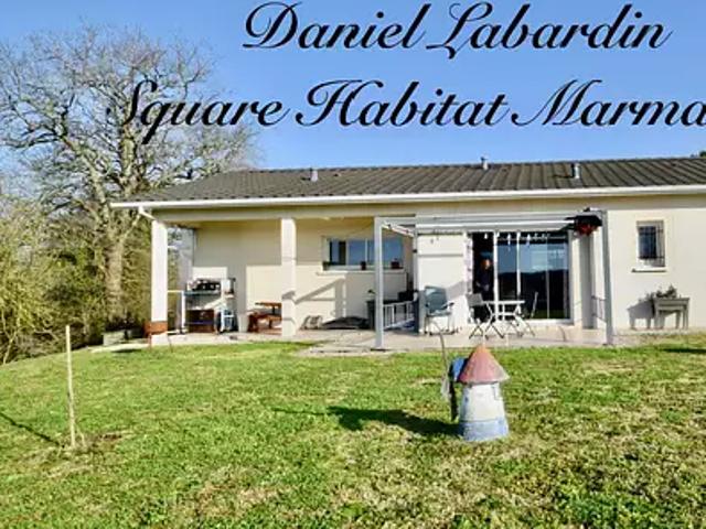 Casteljaloux 47700 Achat / Vente maison 4 pièces t4 au dernier étage terrasse