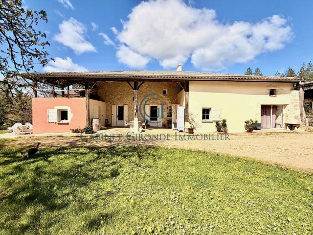 CASTELJALOUX MAISON PIERRE RENOVEE CHARME, NATURE ET DEPENDANCES TRANSFORMABLES