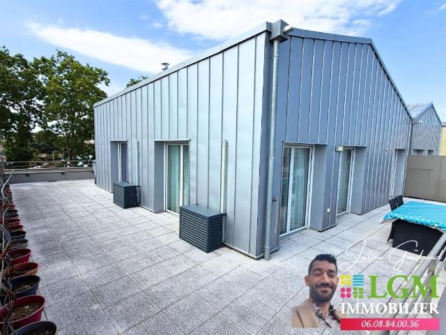 Castelnau Le Lez – Appartement Rooftop 4 Pièces De 77 M² Ave. 77m² Castelnau le Lez