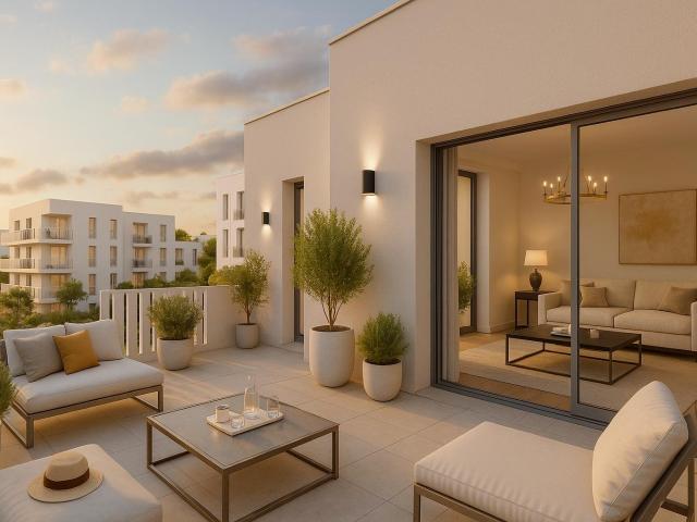 CASTELNAU LE LEZ T4 90M2 TERRASSE DE 36M2