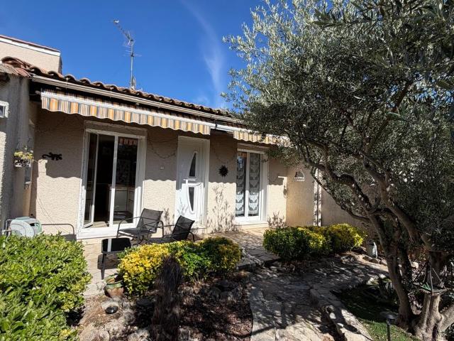 Castelnau le Lez, villa T4 avec terrasses et garage